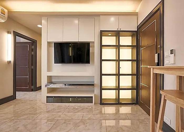 酒店 Downtown Bkk 2br @phayathai Bts Siam Paragon 4*